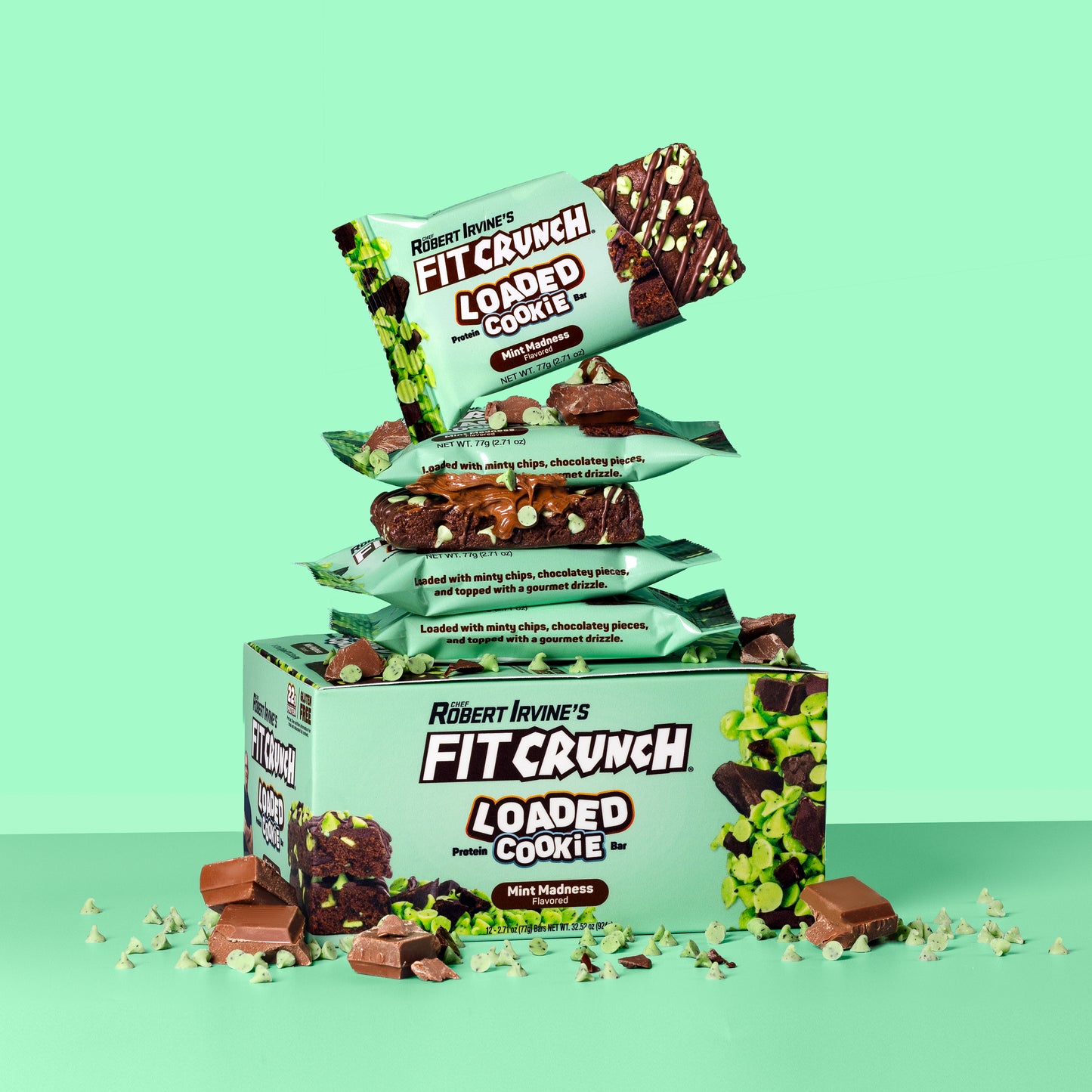 FITCRUNCH Launches New Mint Madness Loaded Cookie Bar on Amazon Prime Day