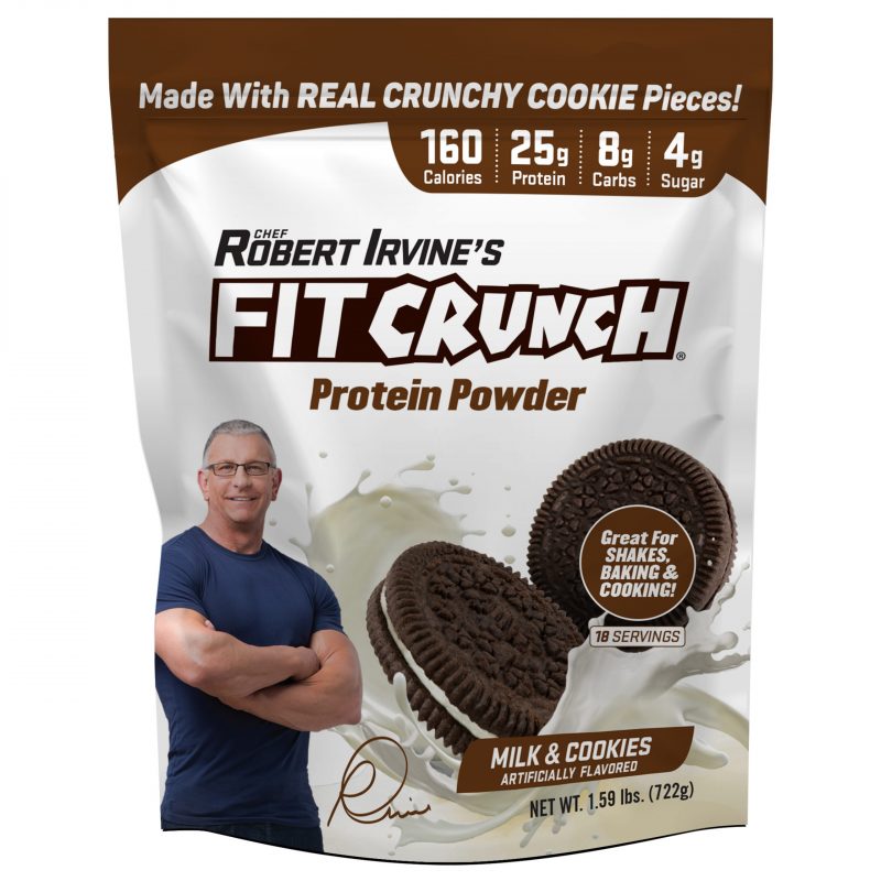 FITCRUNCH Milk & Cookies  Protein Powder (18 servings)