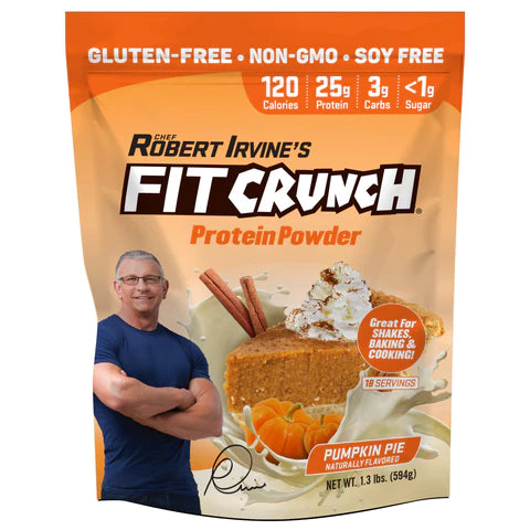 FITCRUNCH Pumpkin Pie Protein Powder (18 servings)