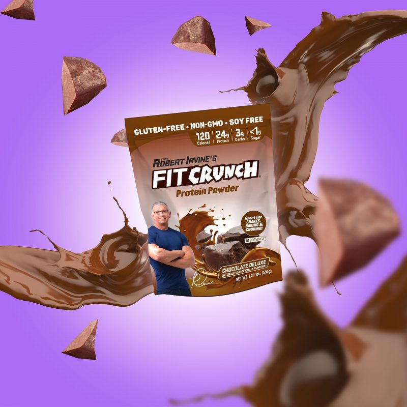 
                  
                    FITCRUNCH Chocolate Deluxe Protein Powder (18 servings)
                  
                