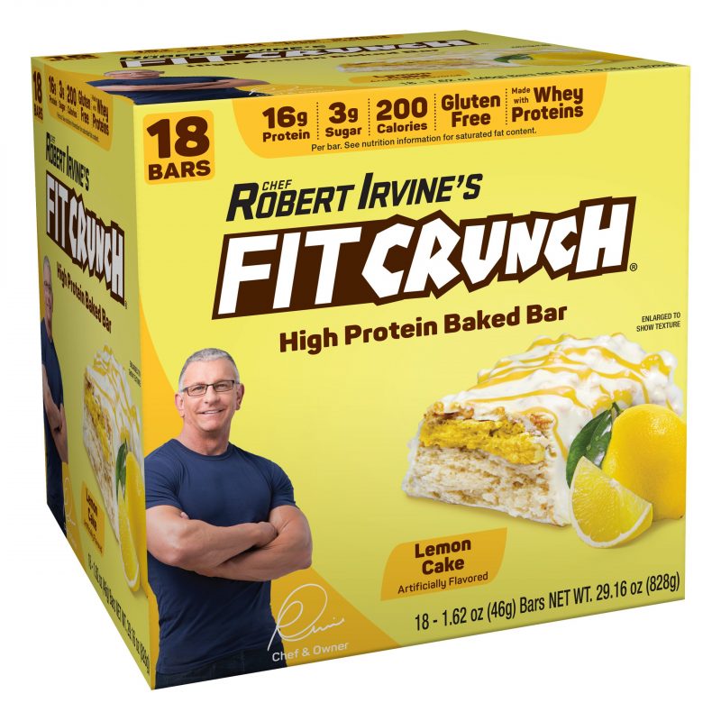 FITCRUNCH Lemon Cake (18ct Snack Size)
