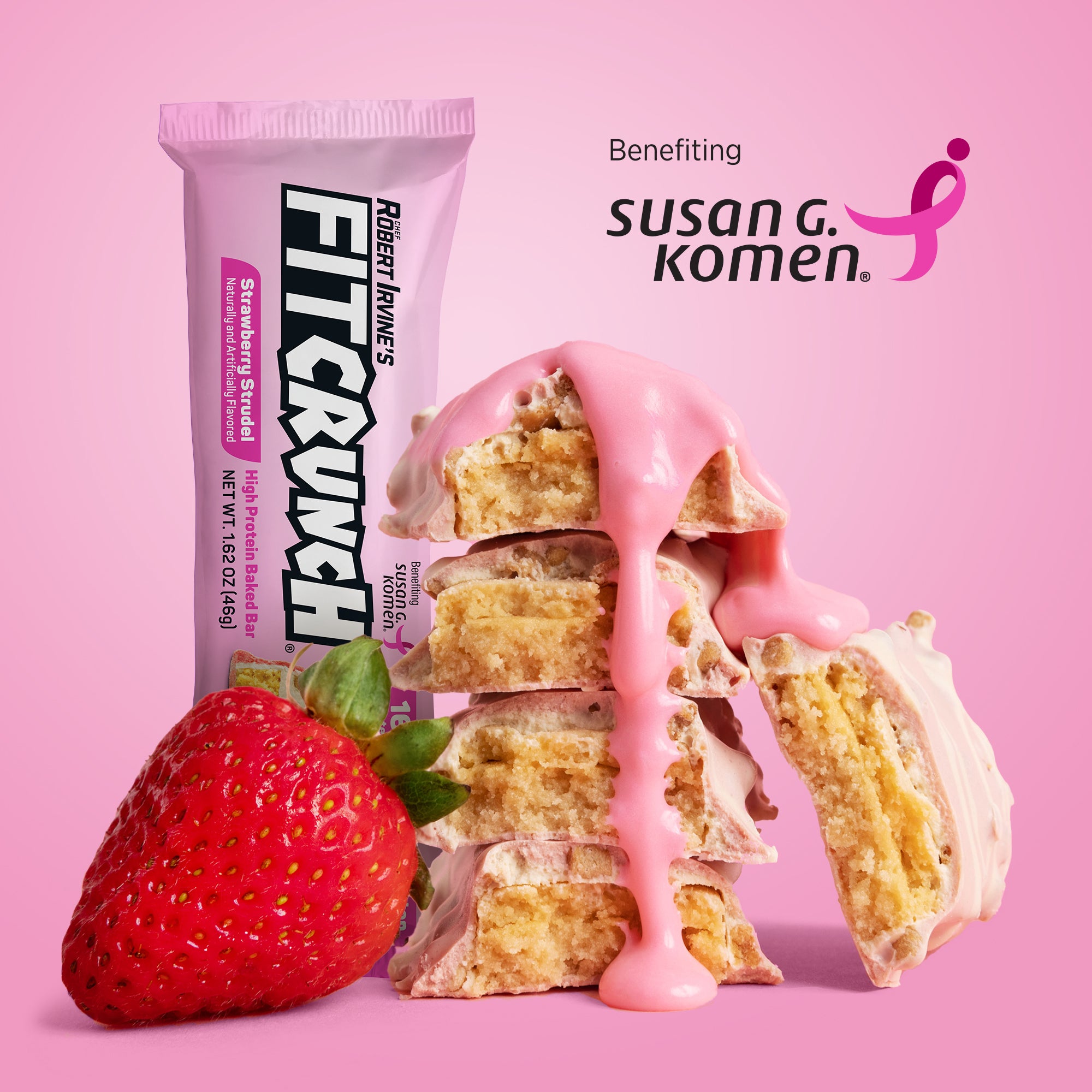 FITCRUNCH Snack Size Strawberry Strudel