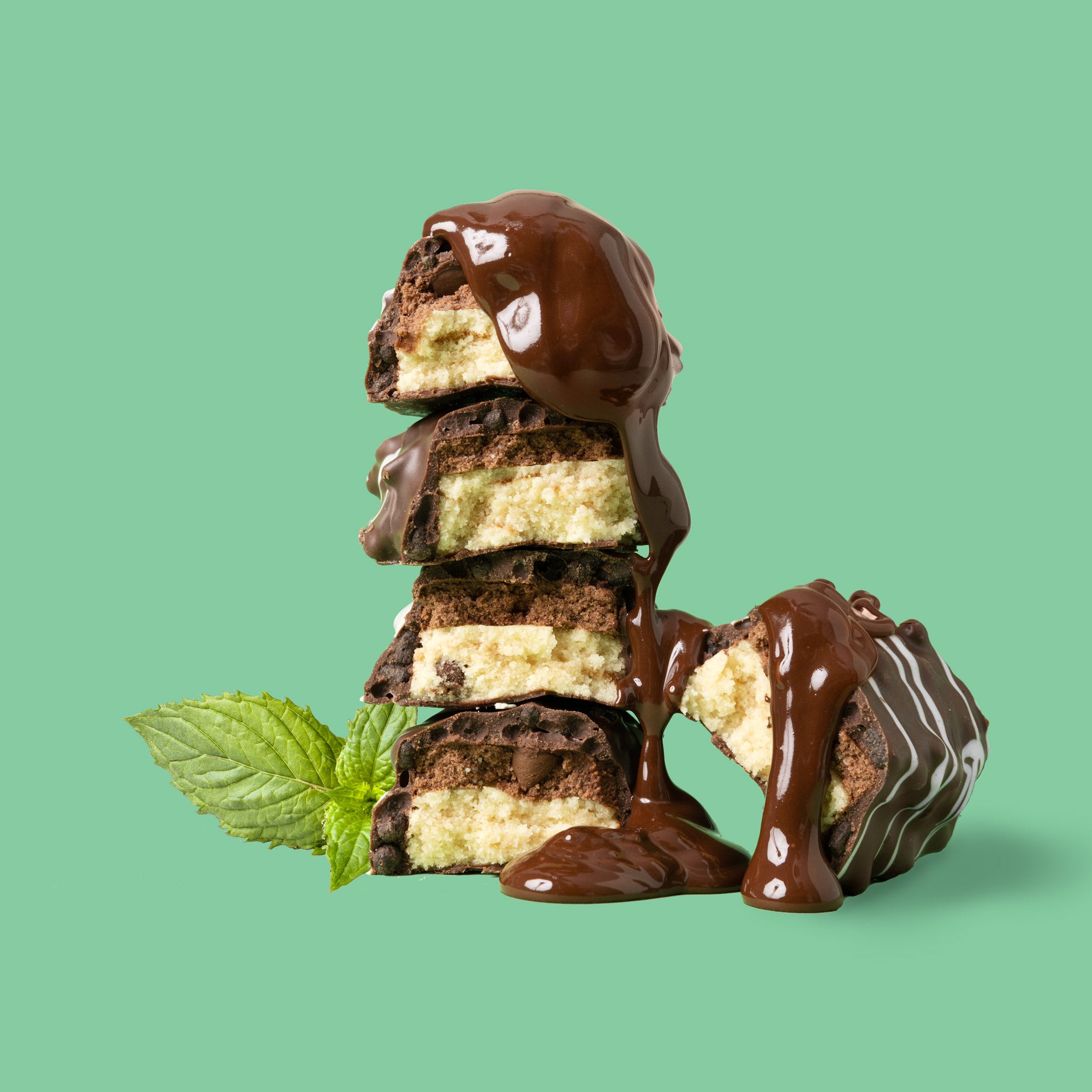 FITCRUNCH Mint Chocolate Chip (9ct Snack Size)