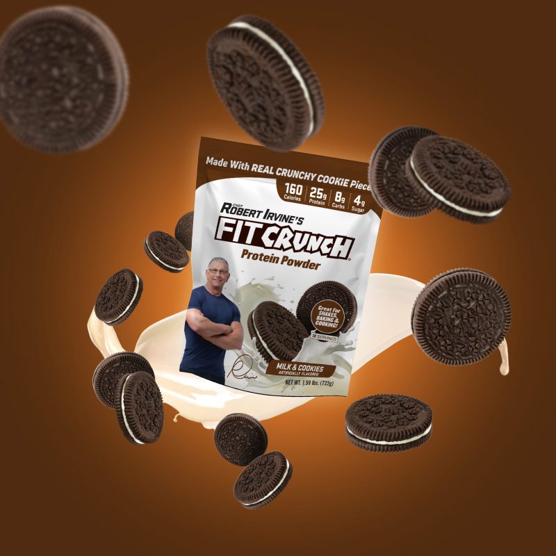 FITCRUNCH Milk & Cookies  Protein Powder