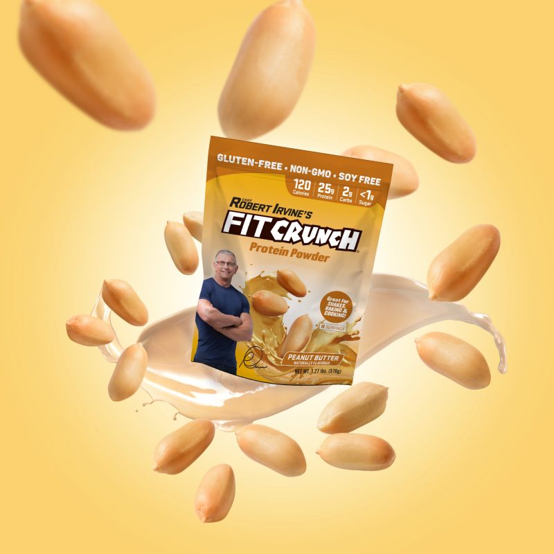 FITCRUNCH Peanut Butter Protein Powder