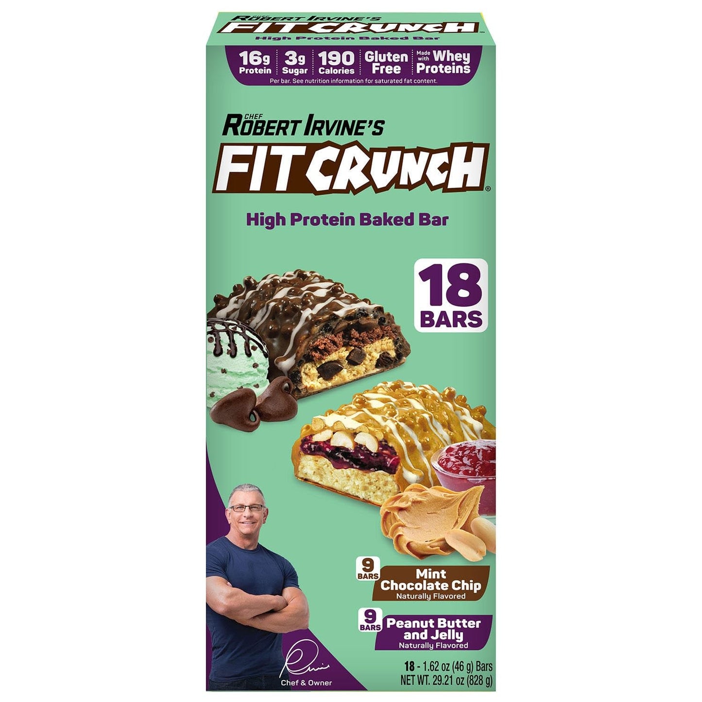 
                  
                    FITCRUNCH Variety Pack (18ct Mint and PBJ)
                  
                