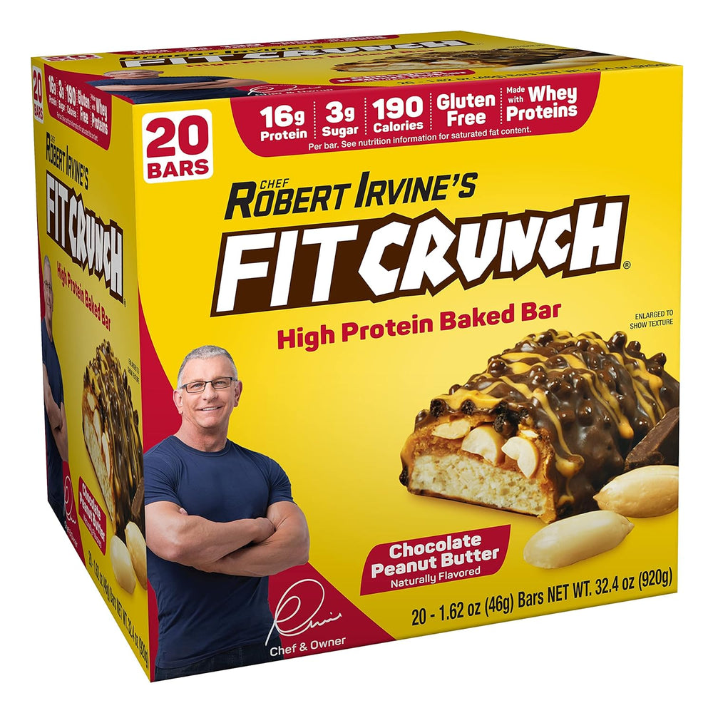
                  
                    FITCRUNCH Chocolate Peanut Butter (20ct Snack Size)
                  
                