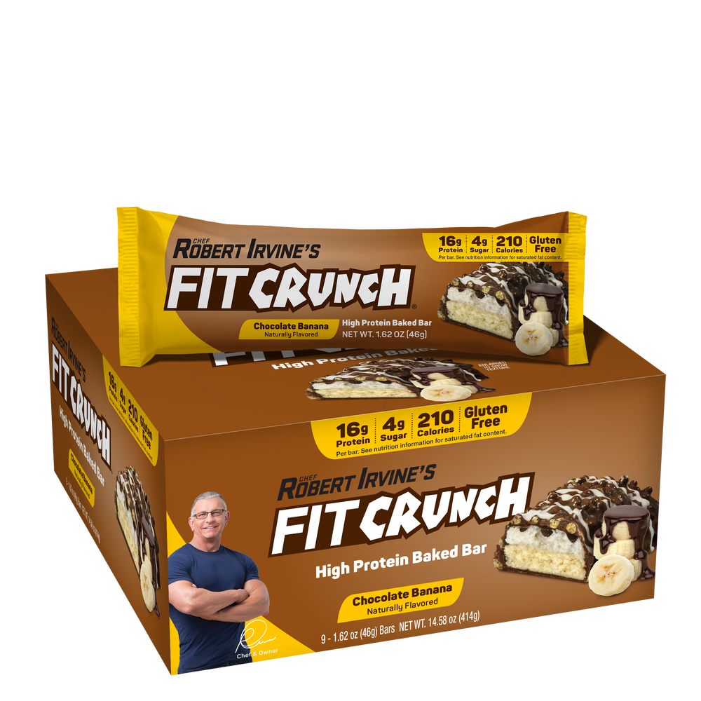 FITCRUNCH Chocolate Banana (9ct Snack Size)