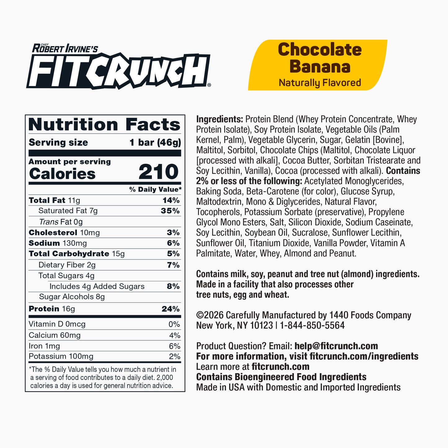 
                  
                    FITCRUNCH Chocolate Banana
                  
                