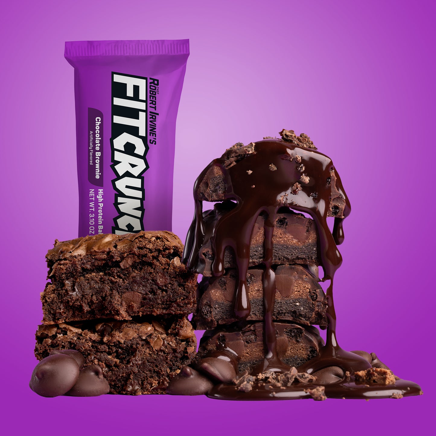 
                  
                    FITCRUNCH Chocolate Brownie (12ct Full Size)
                  
                