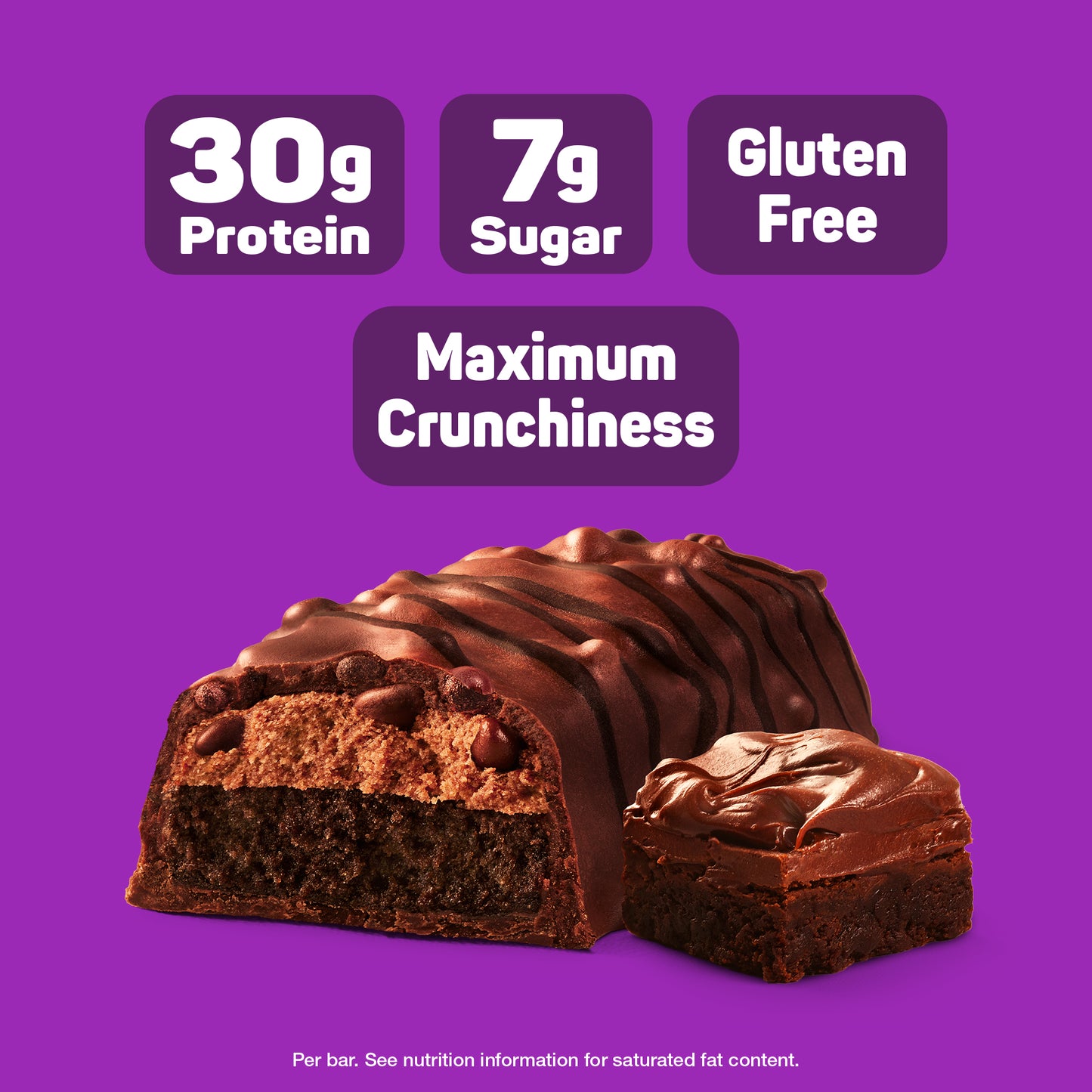 
                  
                    FITCRUNCH Chocolate Brownie (12ct Full Size)
                  
                