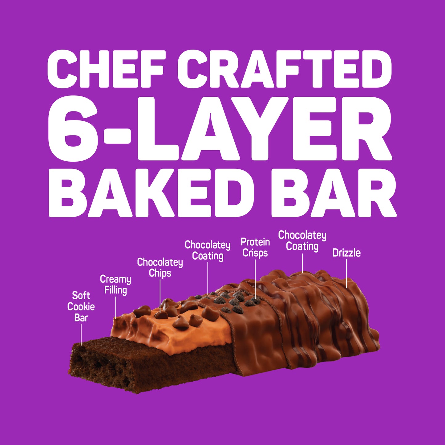 
                  
                    FITCRUNCH Chocolate Brownie (12ct Full Size)
                  
                