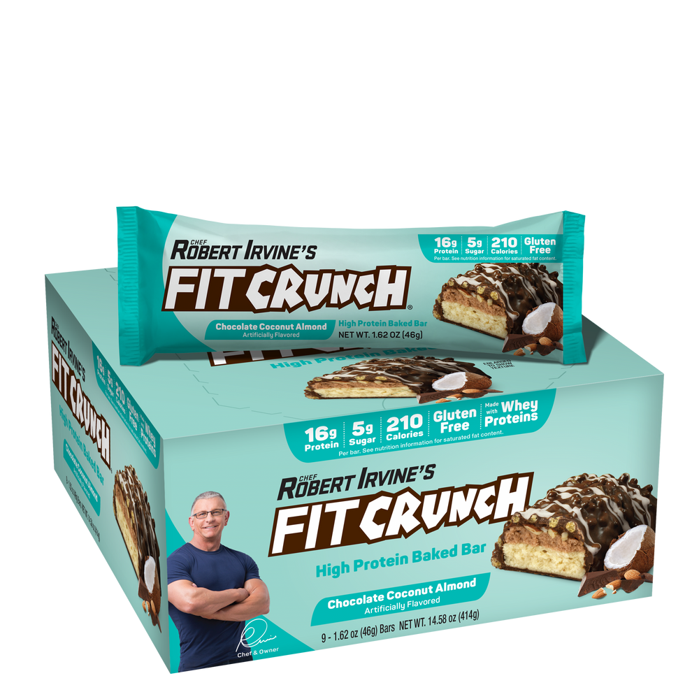 FITCRUNCH Chocolate Coconut Almond (9ct Snack Size)