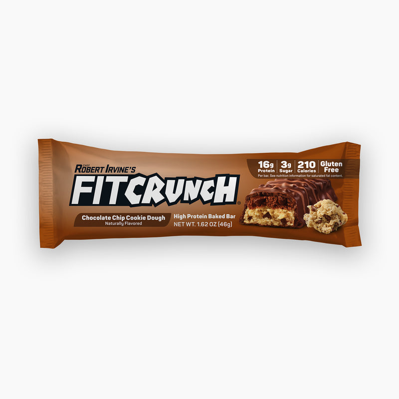FITCRUNCH Snack Size Chocolate Chip Cookie Dough