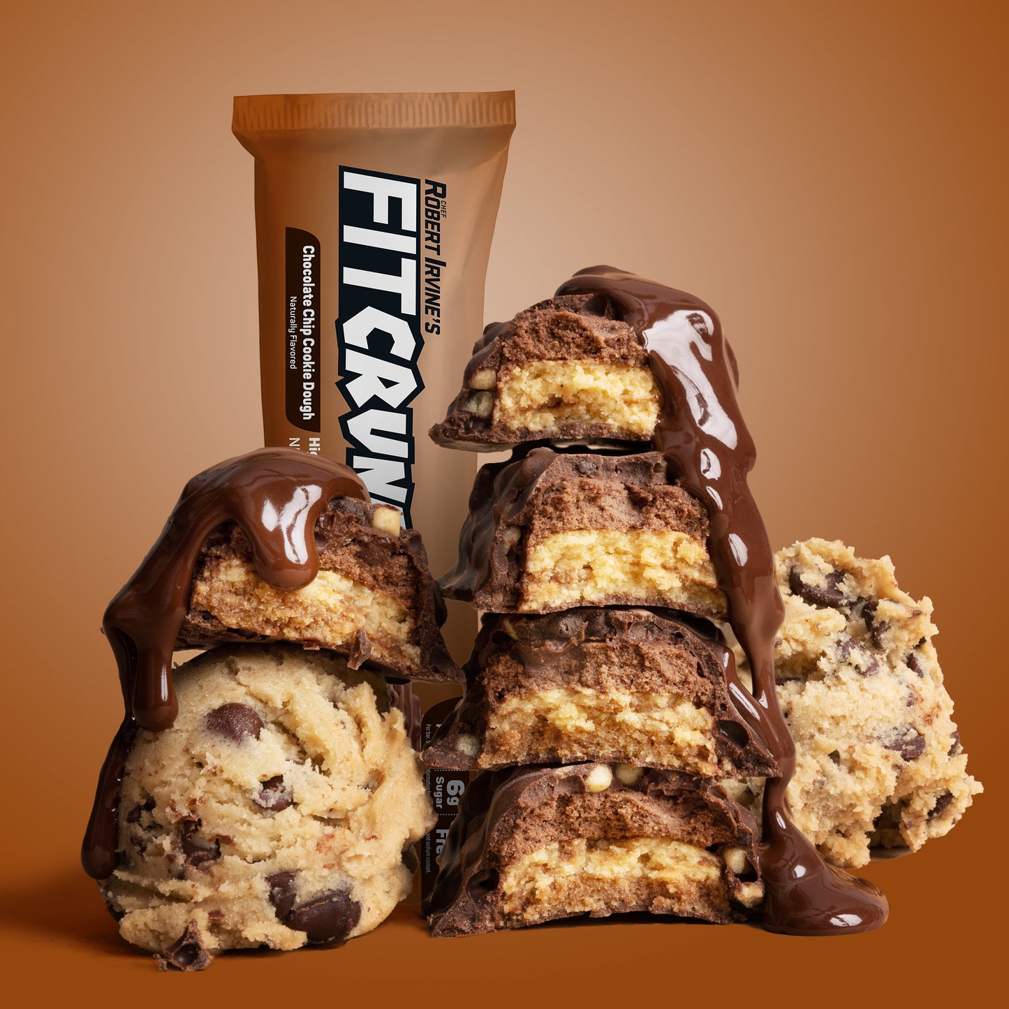 
                  
                    FITCRUNCH Chocolate Chip Cookie Dough (12ct Full Size)
                  
                