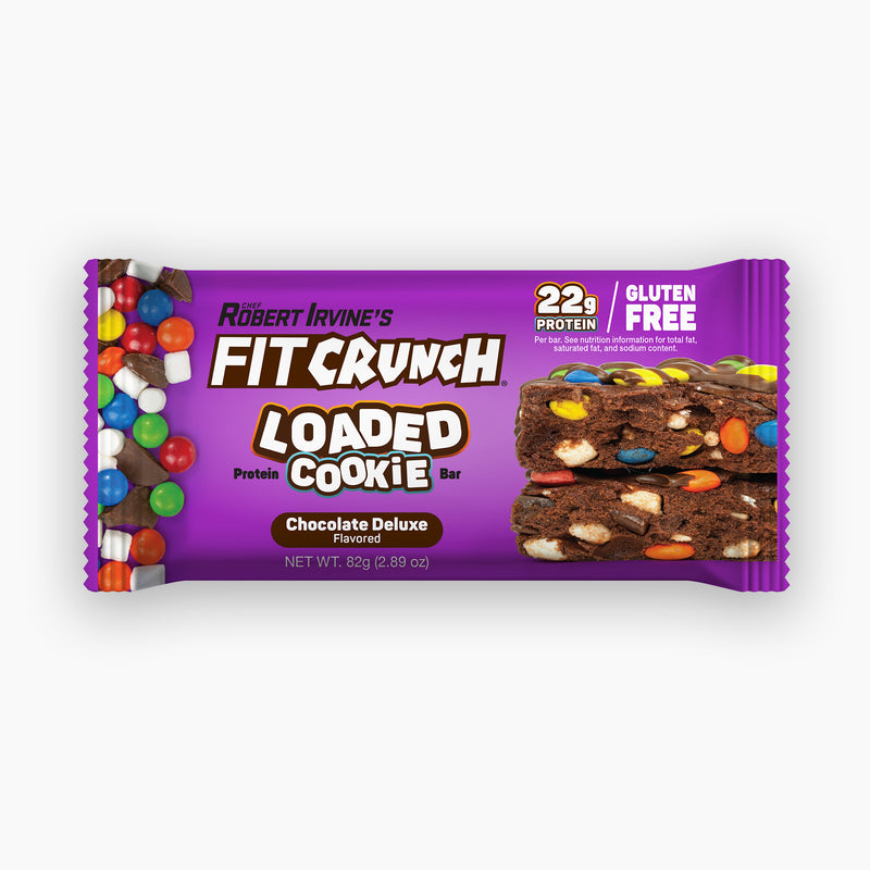 FITCRUNCH Loaded Cookie Bar Chocolate Deluxe