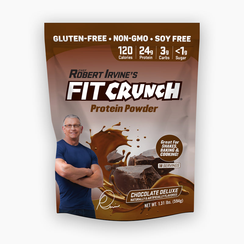 FITCRUNCH Chocolate Deluxe Protein Powder