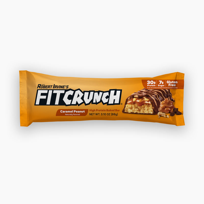 FITCRUNCH Full Size Caramel Peanut