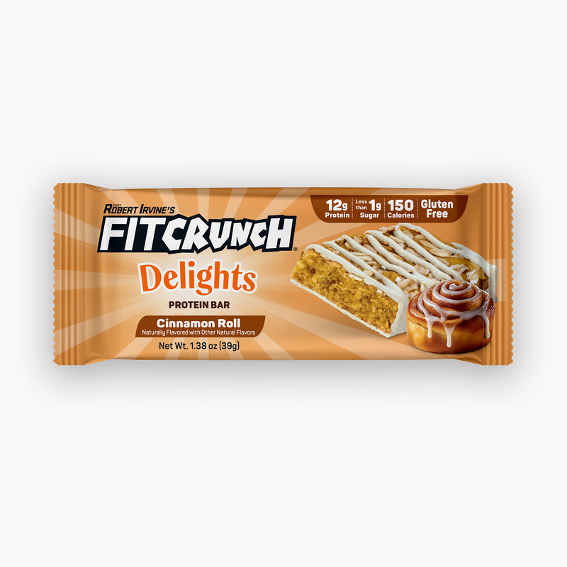 FITCRUNCH Delights Cinnamon Roll