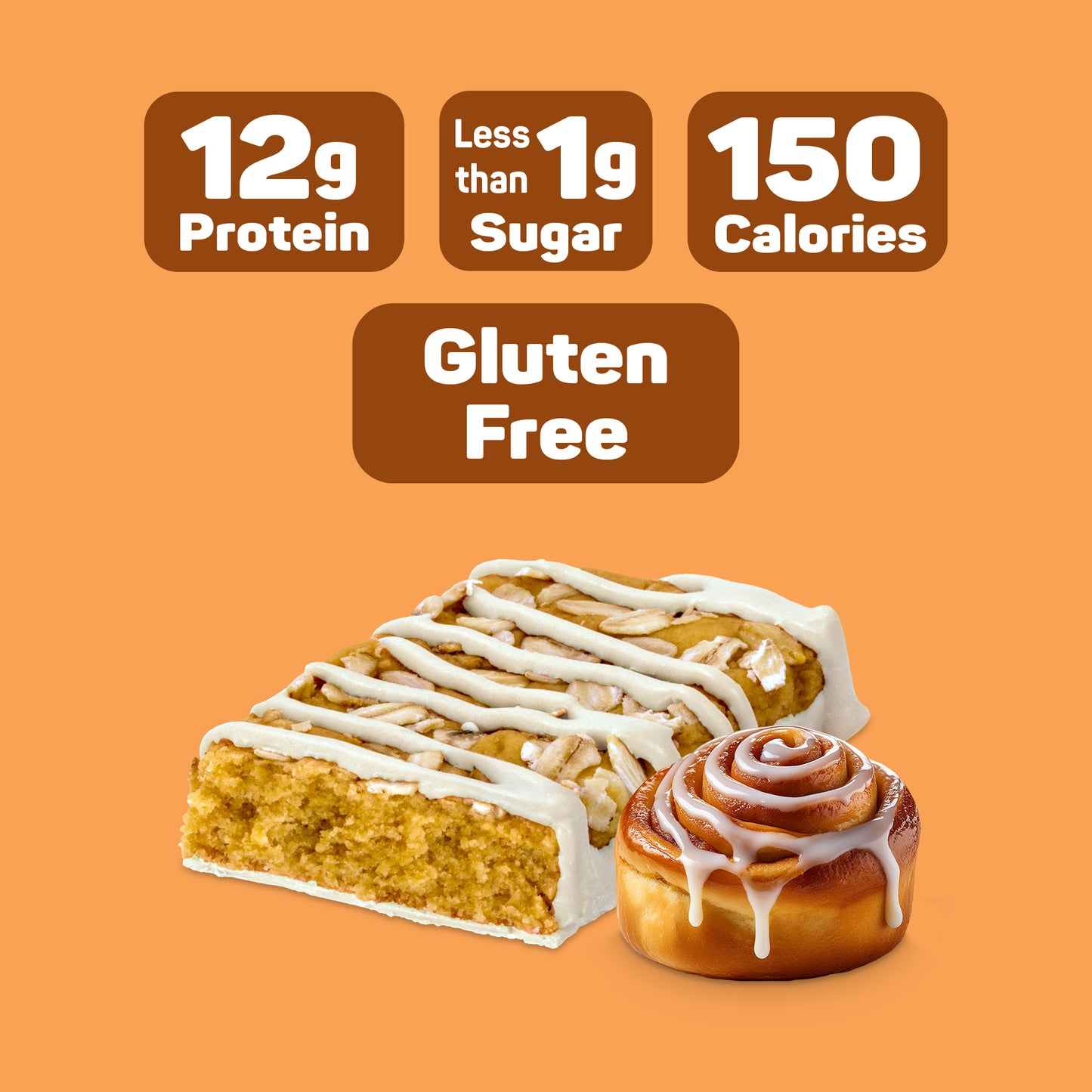 
                  
                    FITCRUNCH Delights Protein Bar (8 Bars, Cinnamon Roll)
                  
                