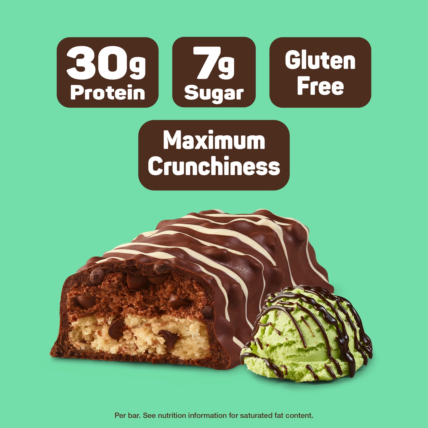
                  
                    FITCRUNCH Mint Chocolate Chip (12ct Full Size)
                  
                