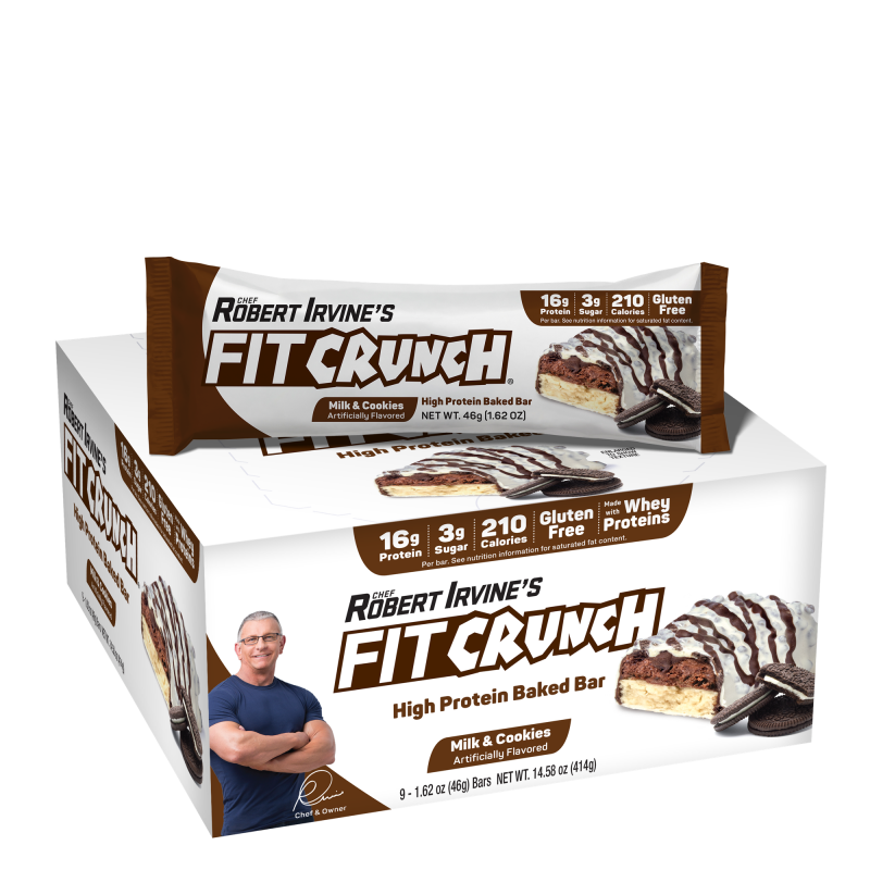 FITCRUNCH Milk & Cookies (9ct Snack Size)