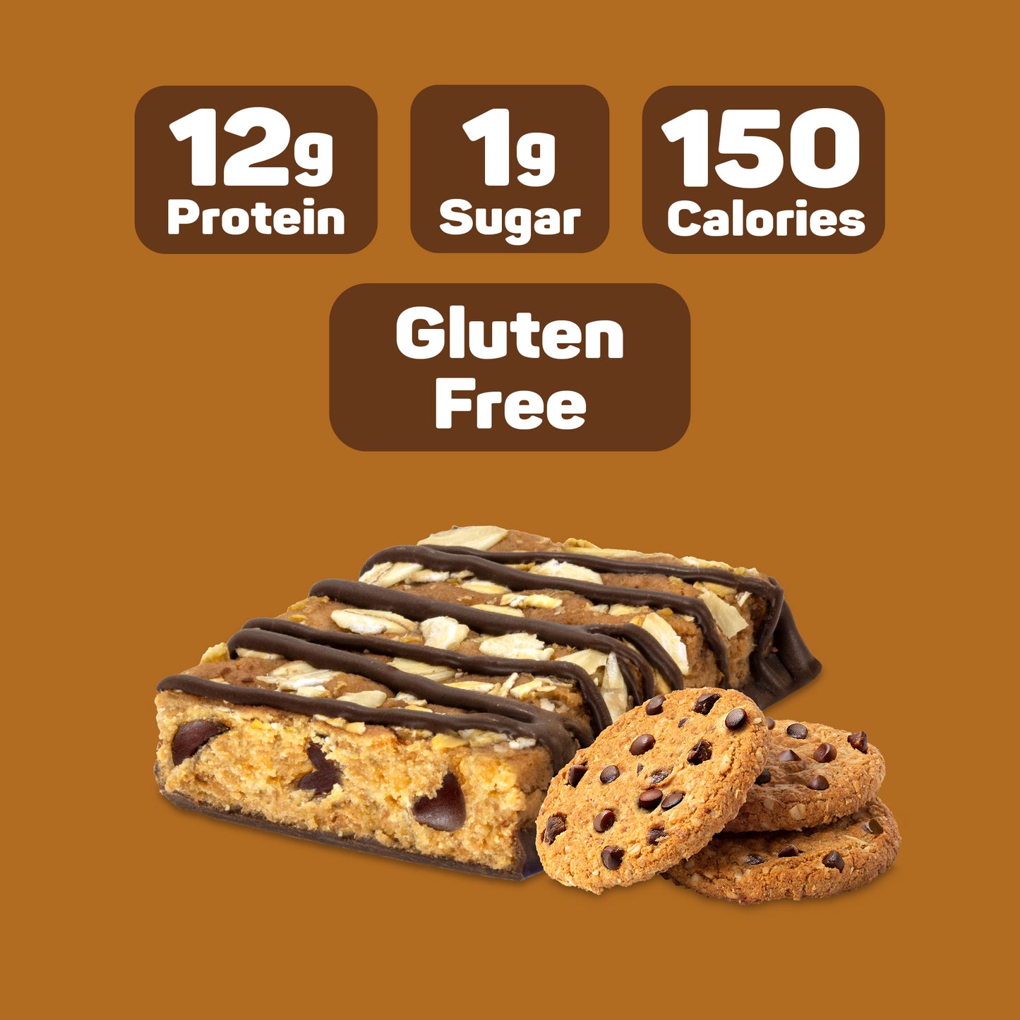 
                  
                    FITCRUNCH Delights Protein Bar (8 Bars, Oatmeal Chocolate Chip)
                  
                