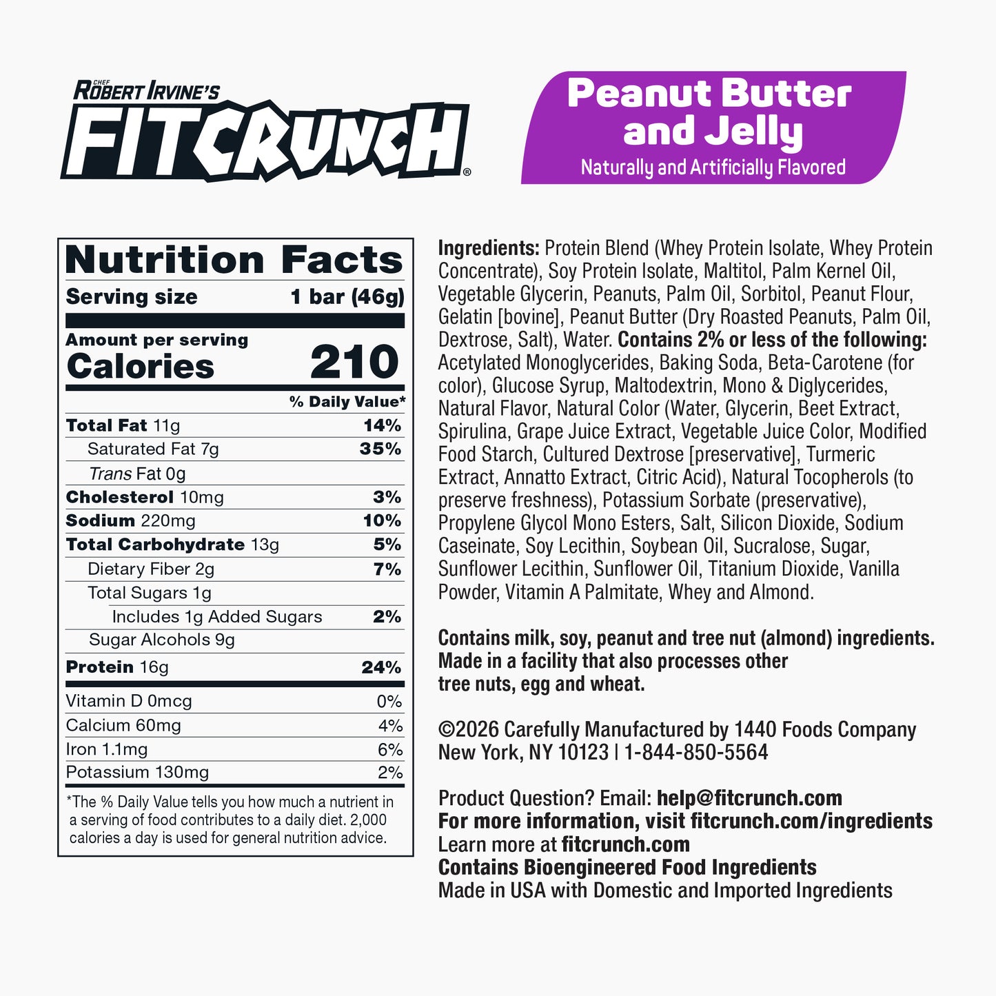 
                  
                    FITCRUNCH Peanut Butter & Jelly
                  
                