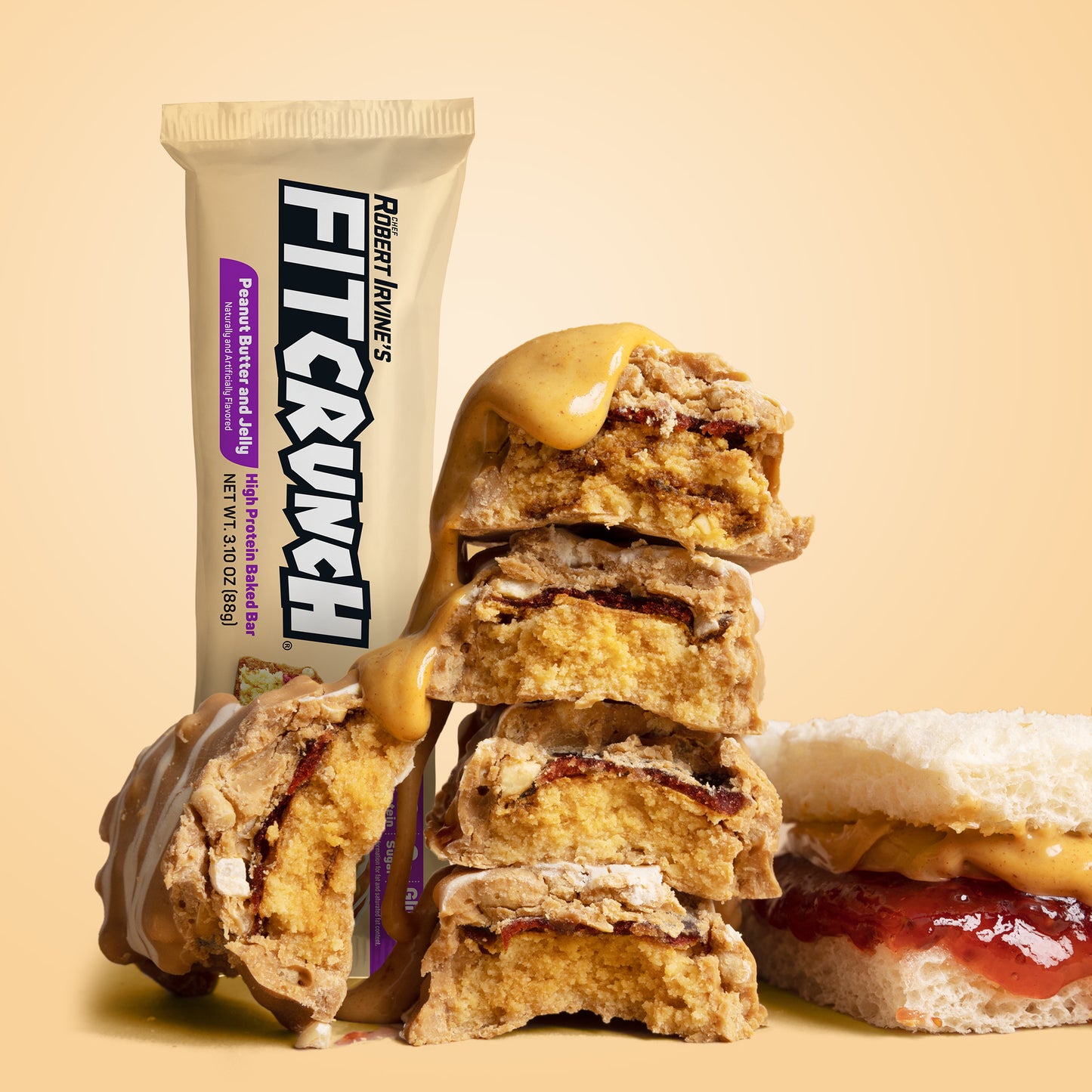 
                  
                    FITCRUNCH Peanut Butter & Jelly (12ct Full Size)
                  
                