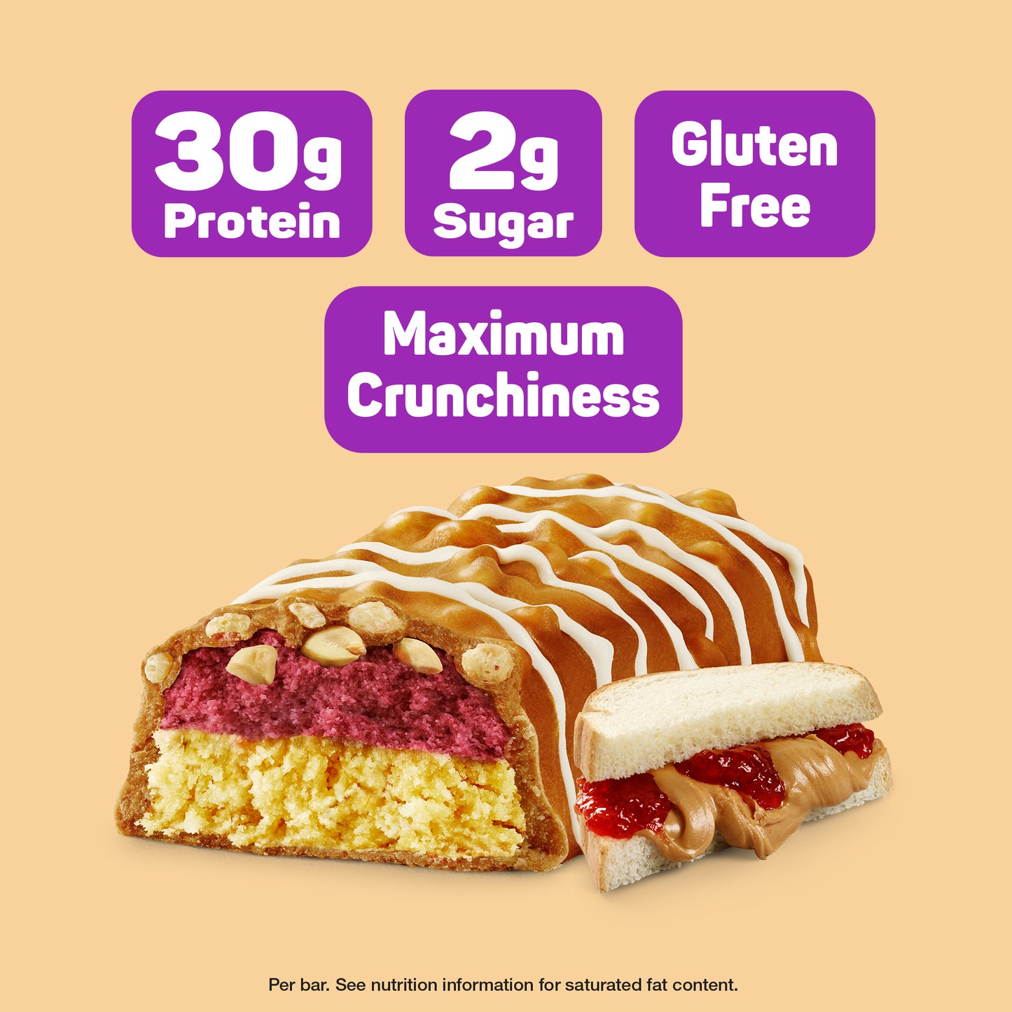 
                  
                    FITCRUNCH Peanut Butter & Jelly (12ct Full Size)
                  
                