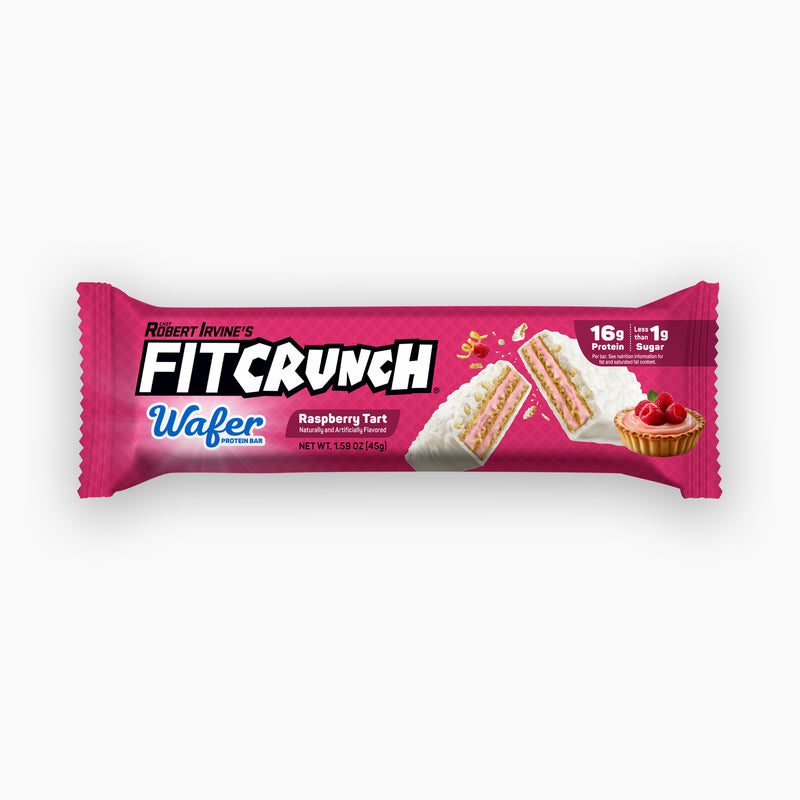 FITCRUNCH Wafer Raspberry Tart