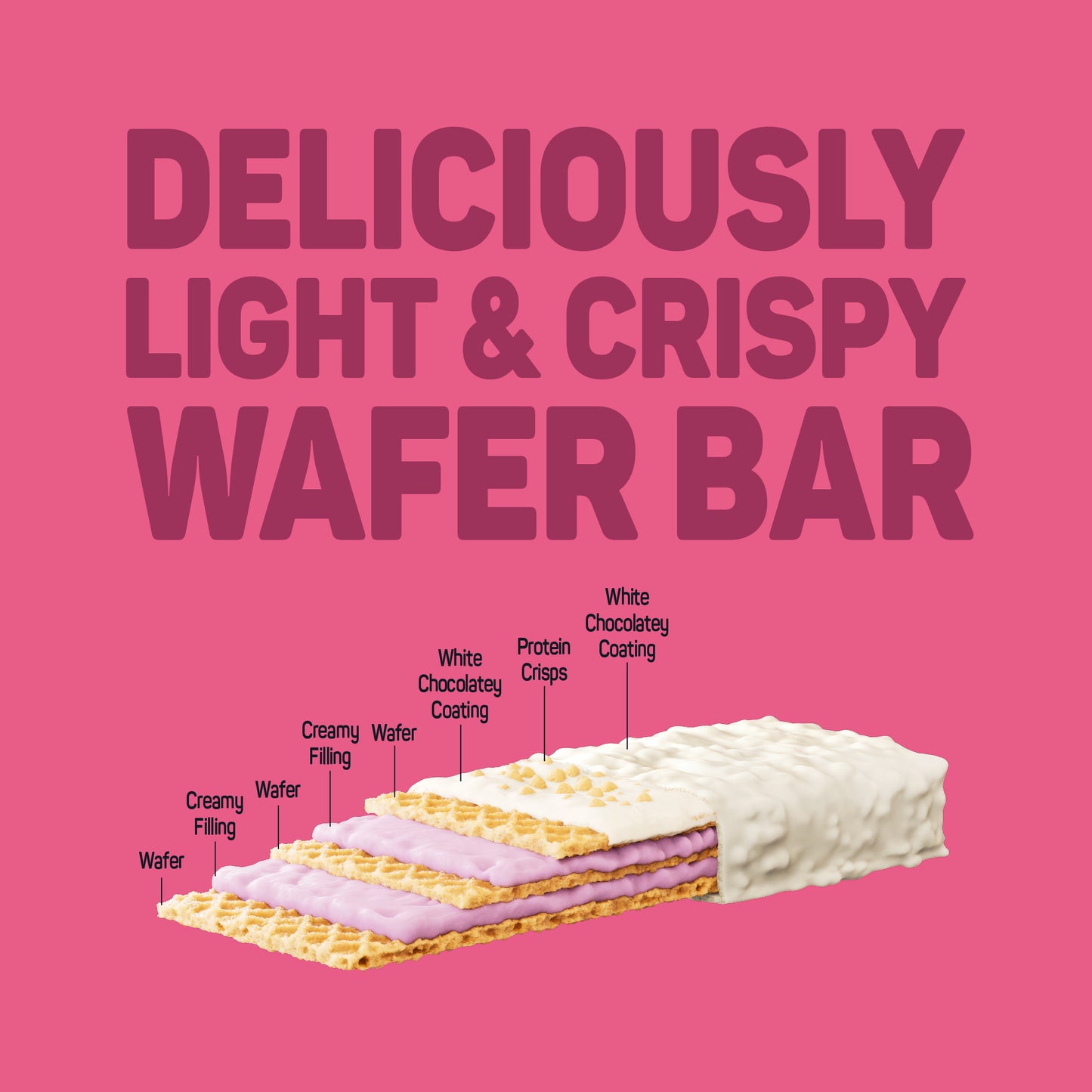 
                  
                    FITCRUNCH Wafer Protein Bars Raspberry Tart (9ct)
                  
                