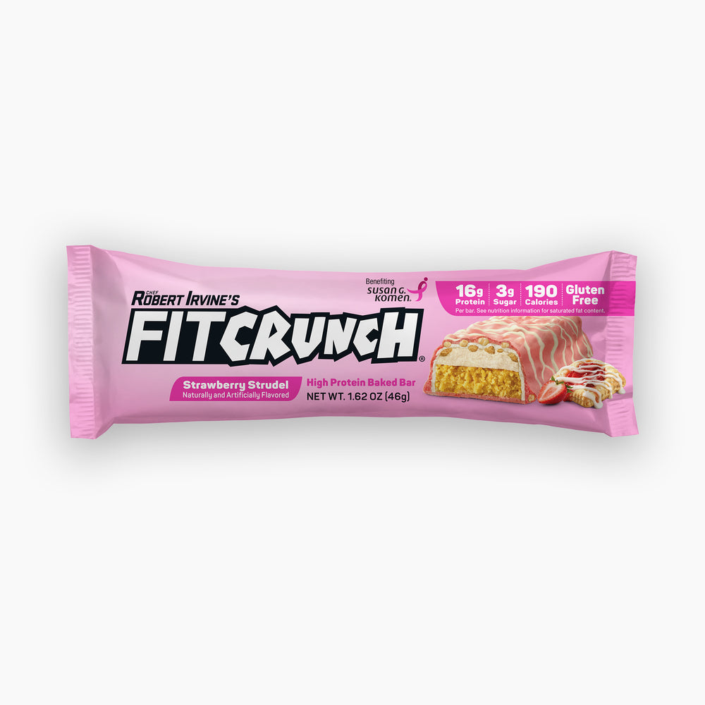 Fitcrunch FitCrunch Strawberry Strudel protein bar — product image