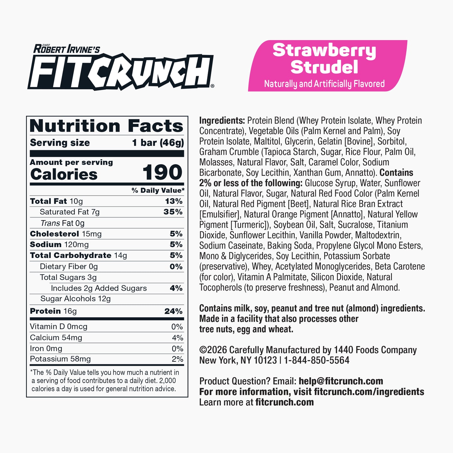 
                  
                    FITCRUNCH Snack Size Strawberry Strudel
                  
                