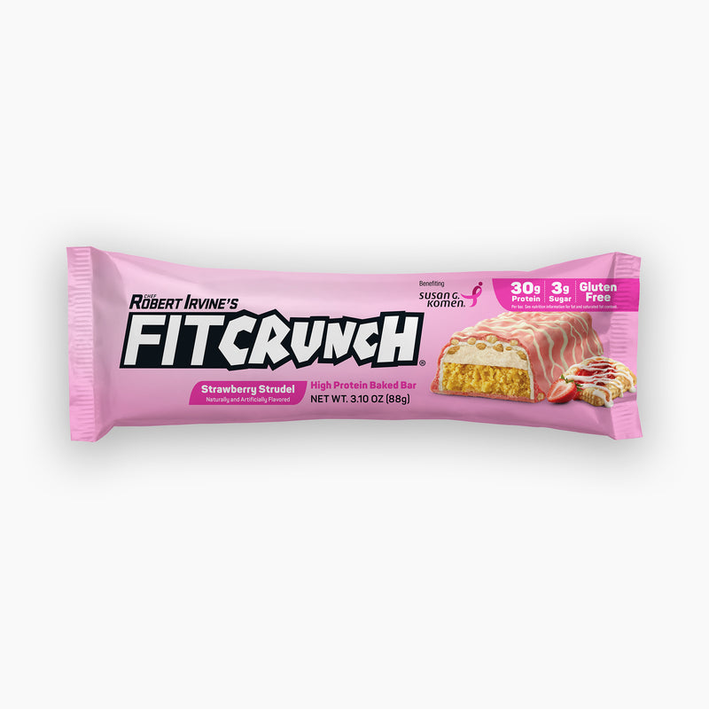 FITCRUNCH Full Size Strawberry Strudel