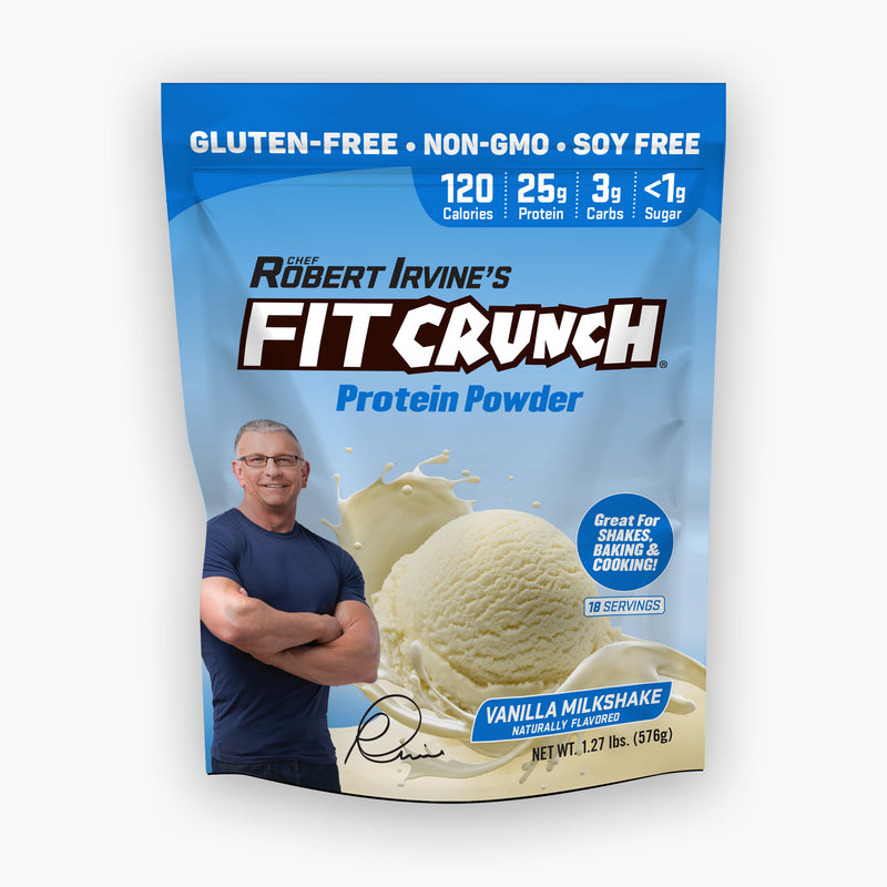 FITCRUNCH Vanilla Milkshake Protein Powder