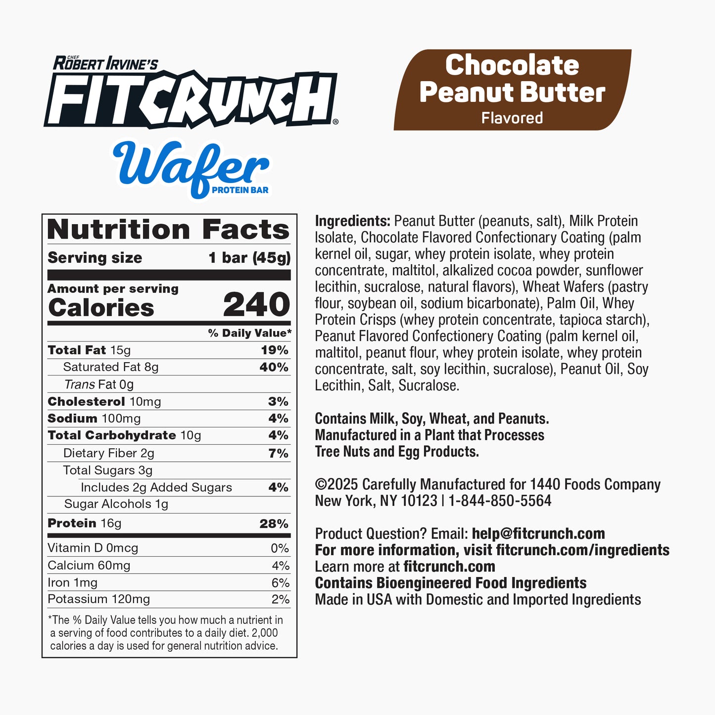 
                  
                    FITCRUNCH Wafer Protein Bars Variety Pack (9ct)
                  
                