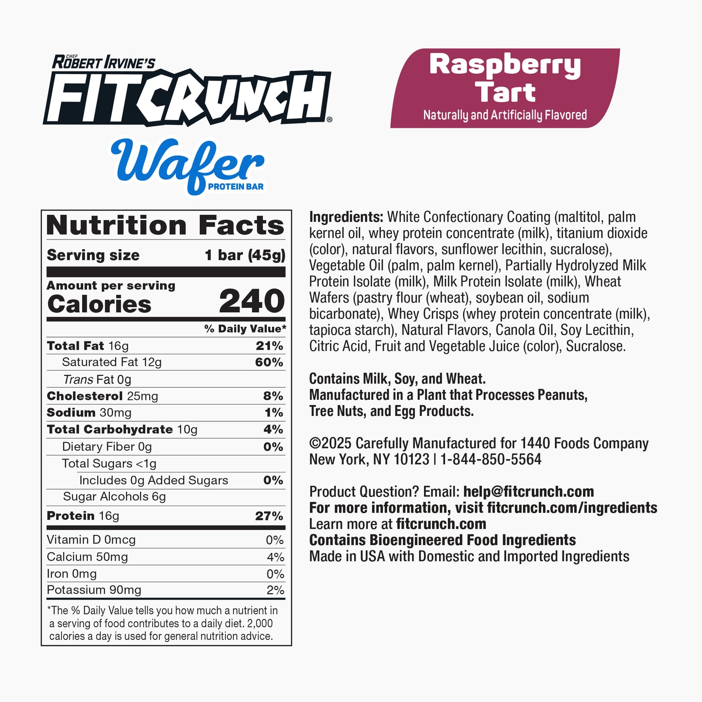 
                  
                    FITCRUNCH Wafer Protein Bars Variety Pack (9ct)
                  
                