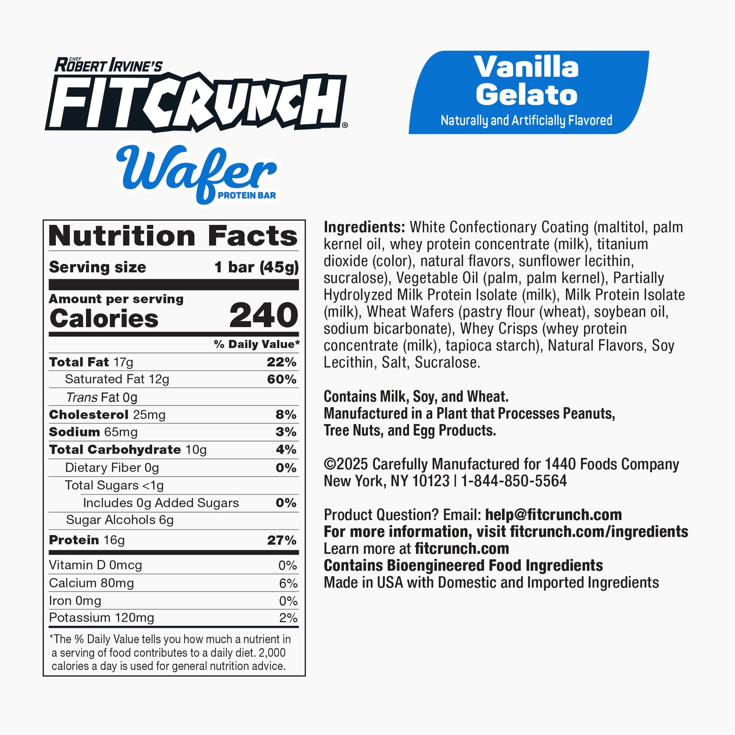 
                  
                    FITCRUNCH Wafer Protein Bars Variety Pack (9ct)
                  
                