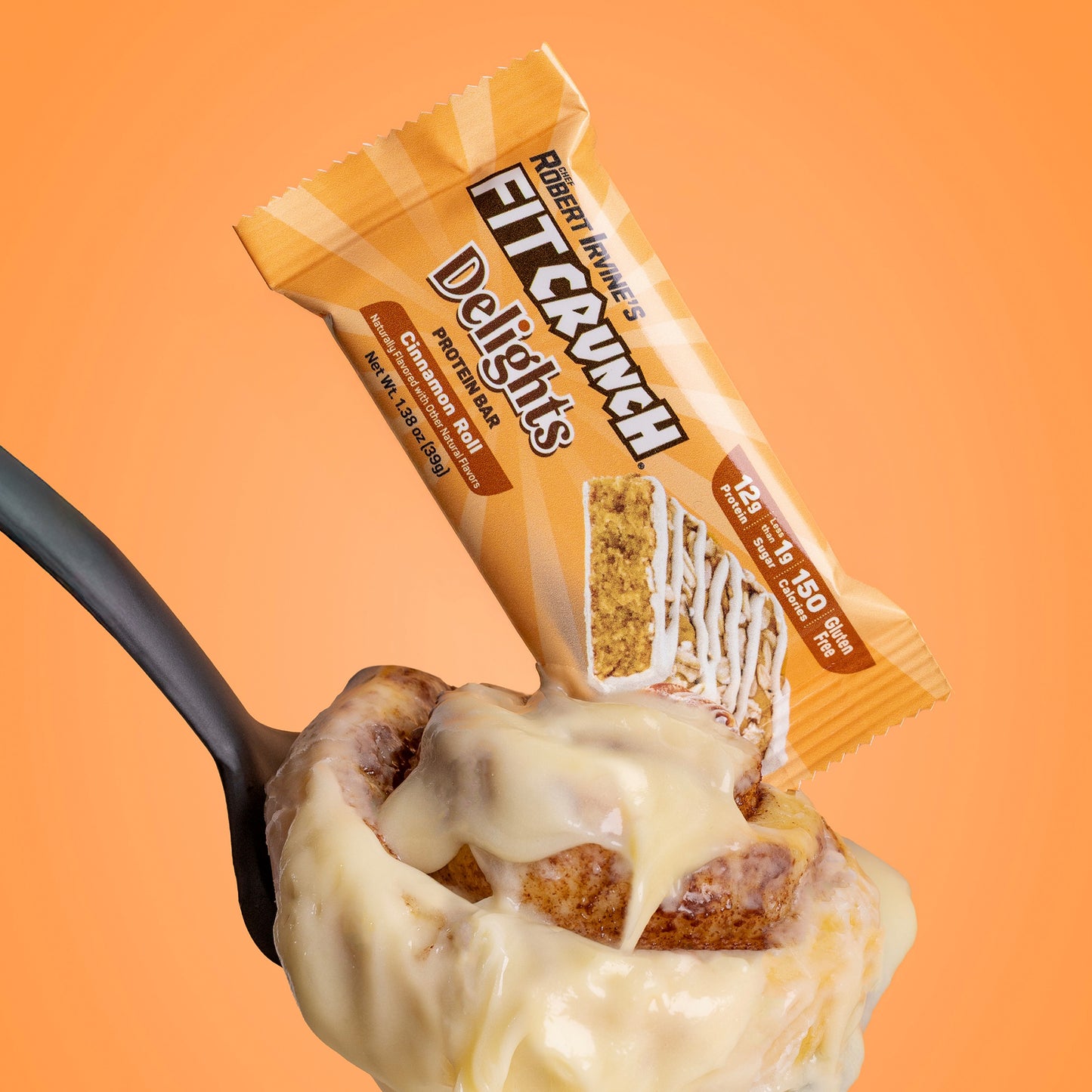 
                  
                    FITCRUNCH Delights Protein Bar (8 Bars, Cinnamon Roll)
                  
                