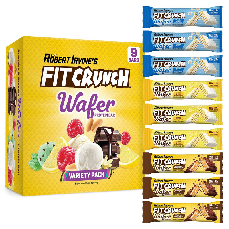 FITCRUNCH Wafer Variety Pack