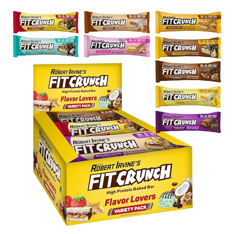 FITCRUNCH Snack Size Flavor Lovers