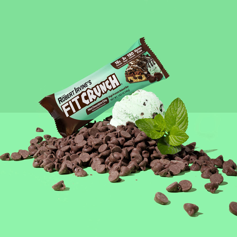 FITCRUNCH Mint Chocolate Chip (18ct Snack Size)