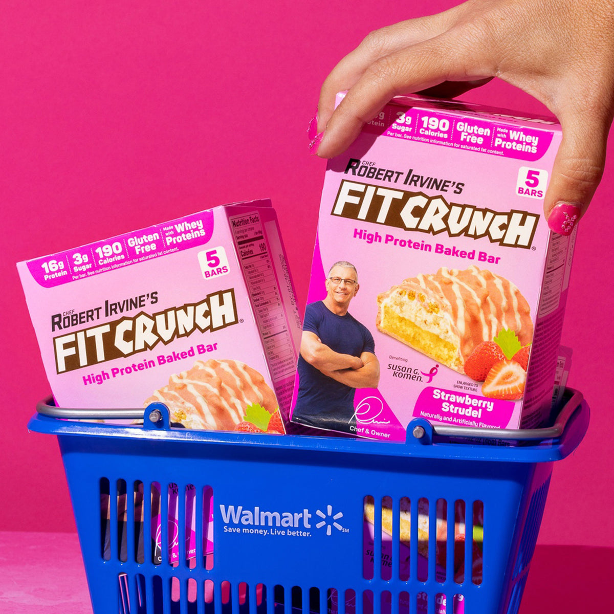 Fit Crunch Raspberry 7 Amazing Flavors Available at Walmart – FITCRUNCH